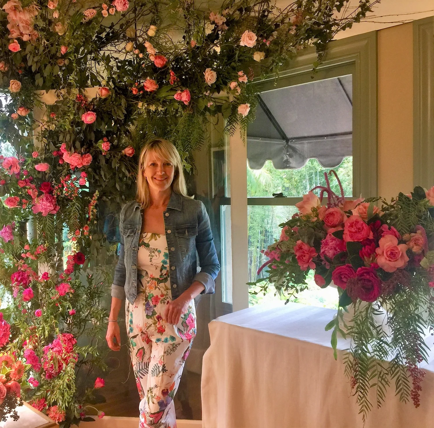 Ines Garstecki, founder of Flowermaid